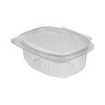 Σκεύος PET Q500TE οβάλ με καπάκι