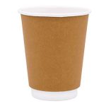 Χάρτινα ποτήρια διπλότοιχα 8oz